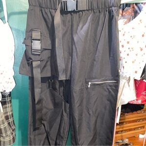 Men's Black Tactical Cargo Pants
